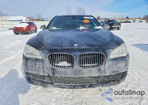 2013 BMW 740 I from USA, damaged, VIN WBAYA6C58DD143655
